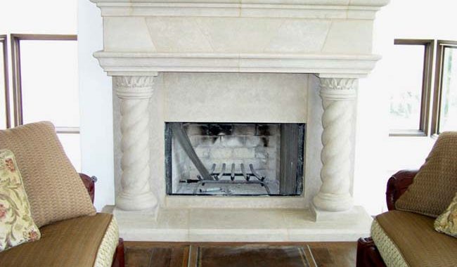 fireplace mantel malibu