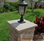 CAP with Fixture Column Cap with Light Fixture