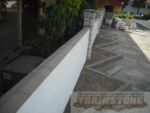 Travertine Finish Wall Cap